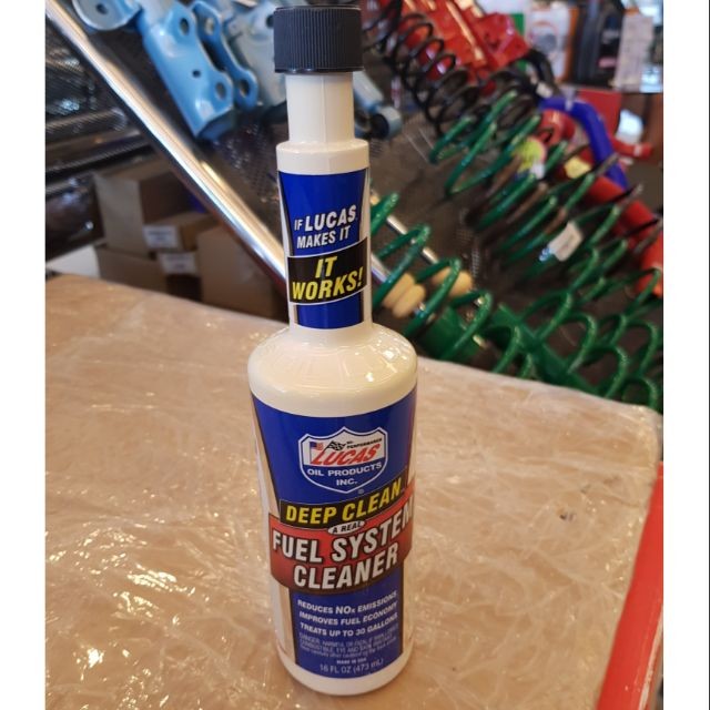 Lucas Deep Clean Fuel System Cleaner 16oz 473ml | Shopee Malaysia