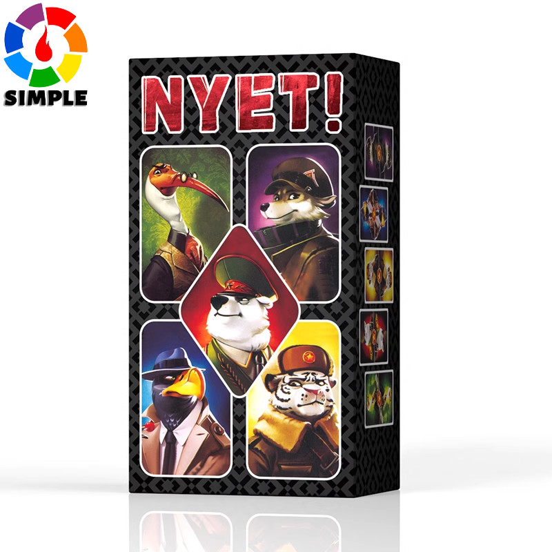 Nyet! Card Game For 2 to 5 Players | Shopee Malaysia