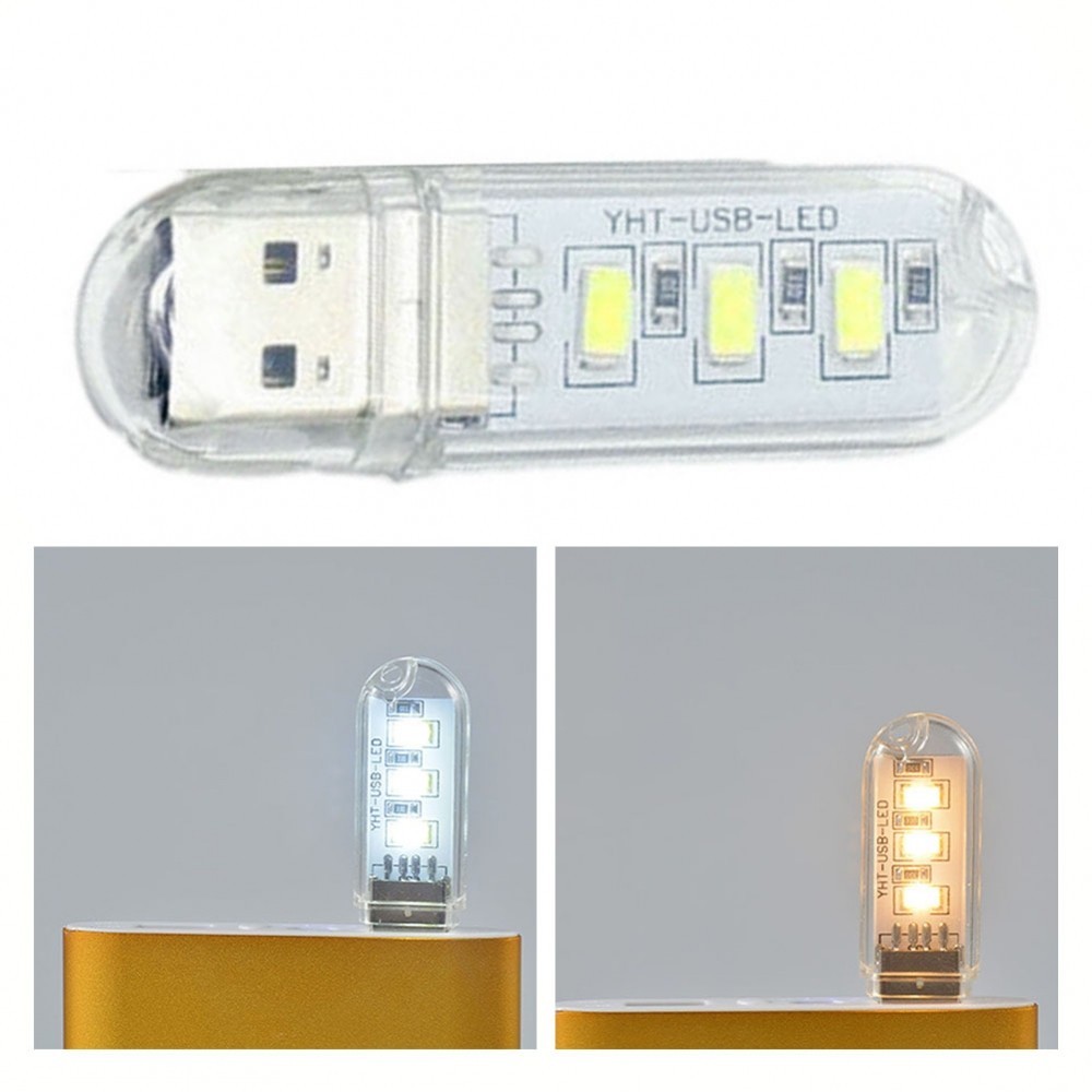 Compact USB LED Light with Soft Illumination Protecting Eyes from ...