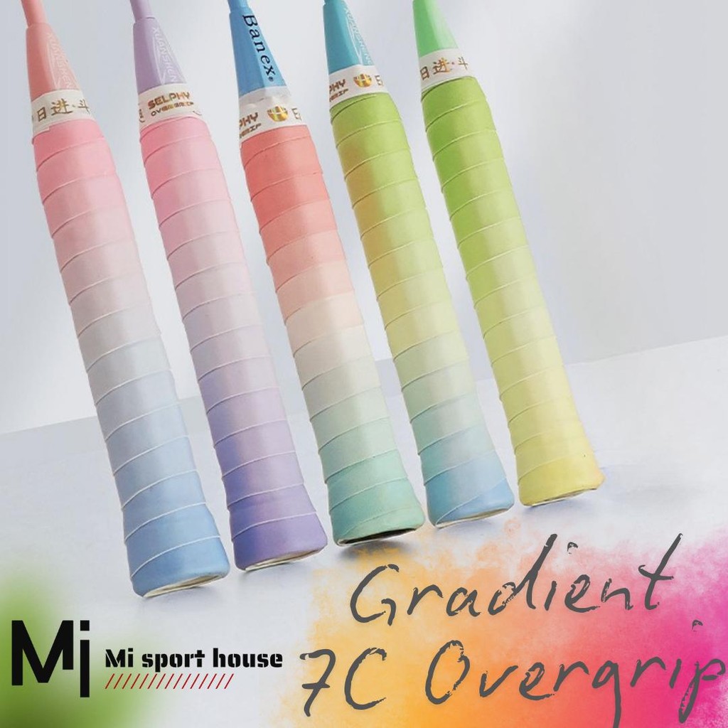 Over Grip PU 7C Polyurethane Gradient Colour Warna Bergradasi Bertukar ...