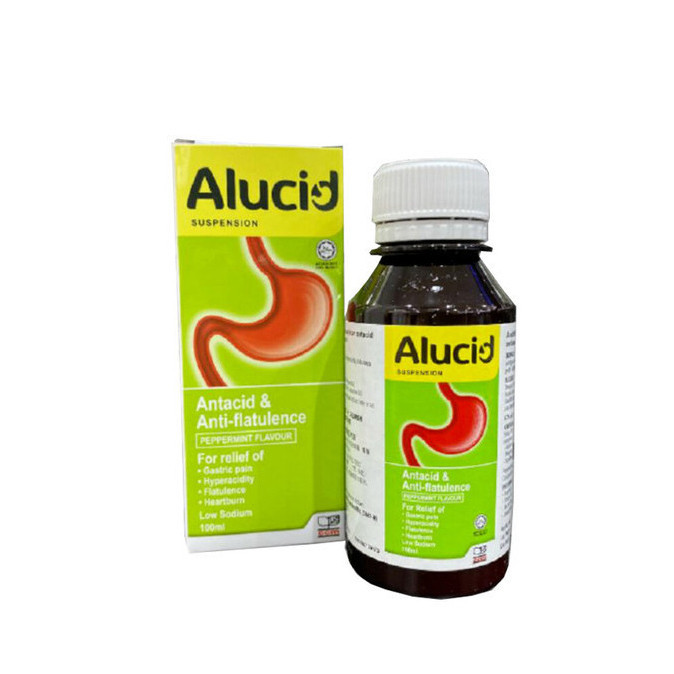 Alucid Suspension 100ml (Peppermint Flavour) | Shopee Malaysia