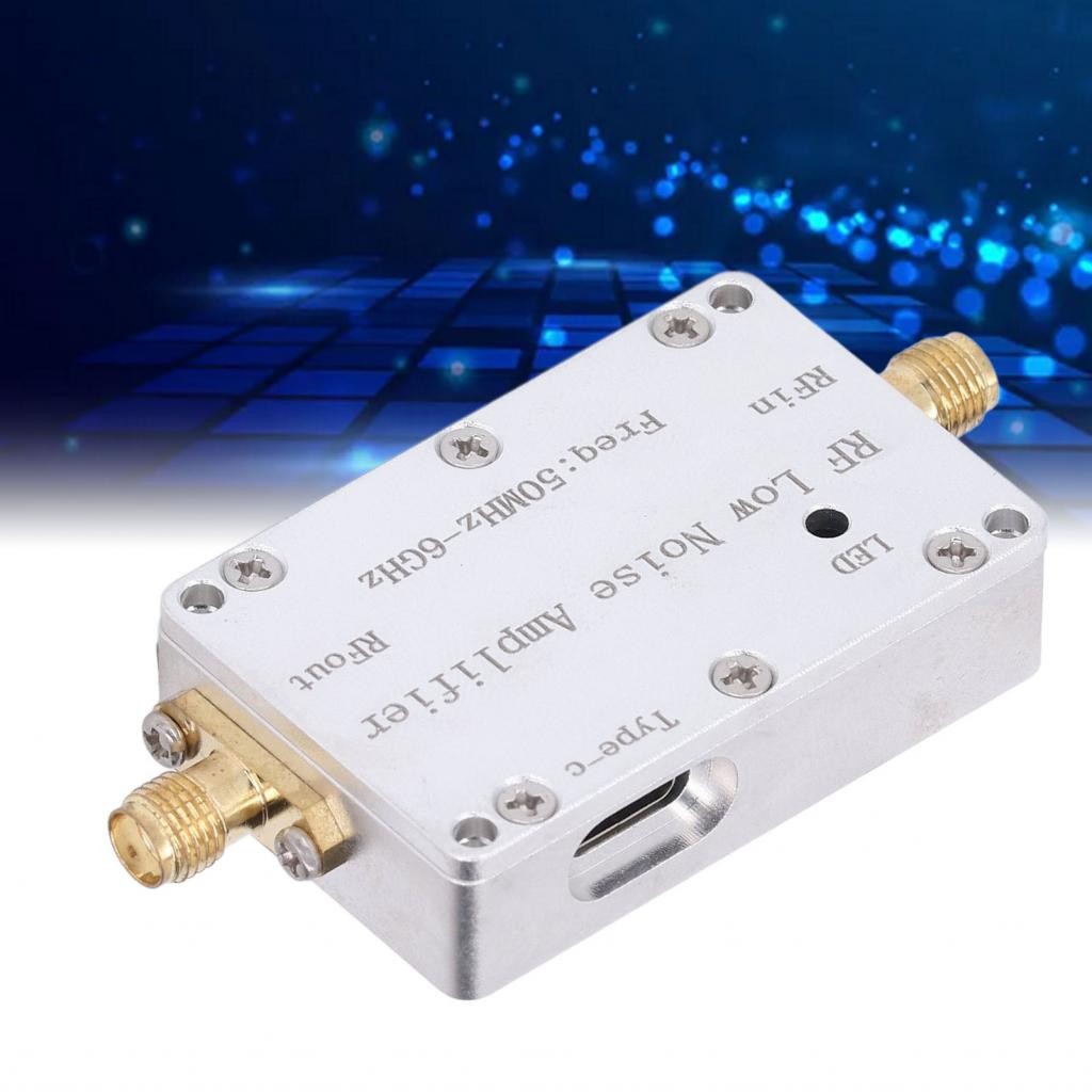 Sinhopsa 20dB Low Noise Receiver Module 50MHz-6GHz RF Covers P VHF UHF ...