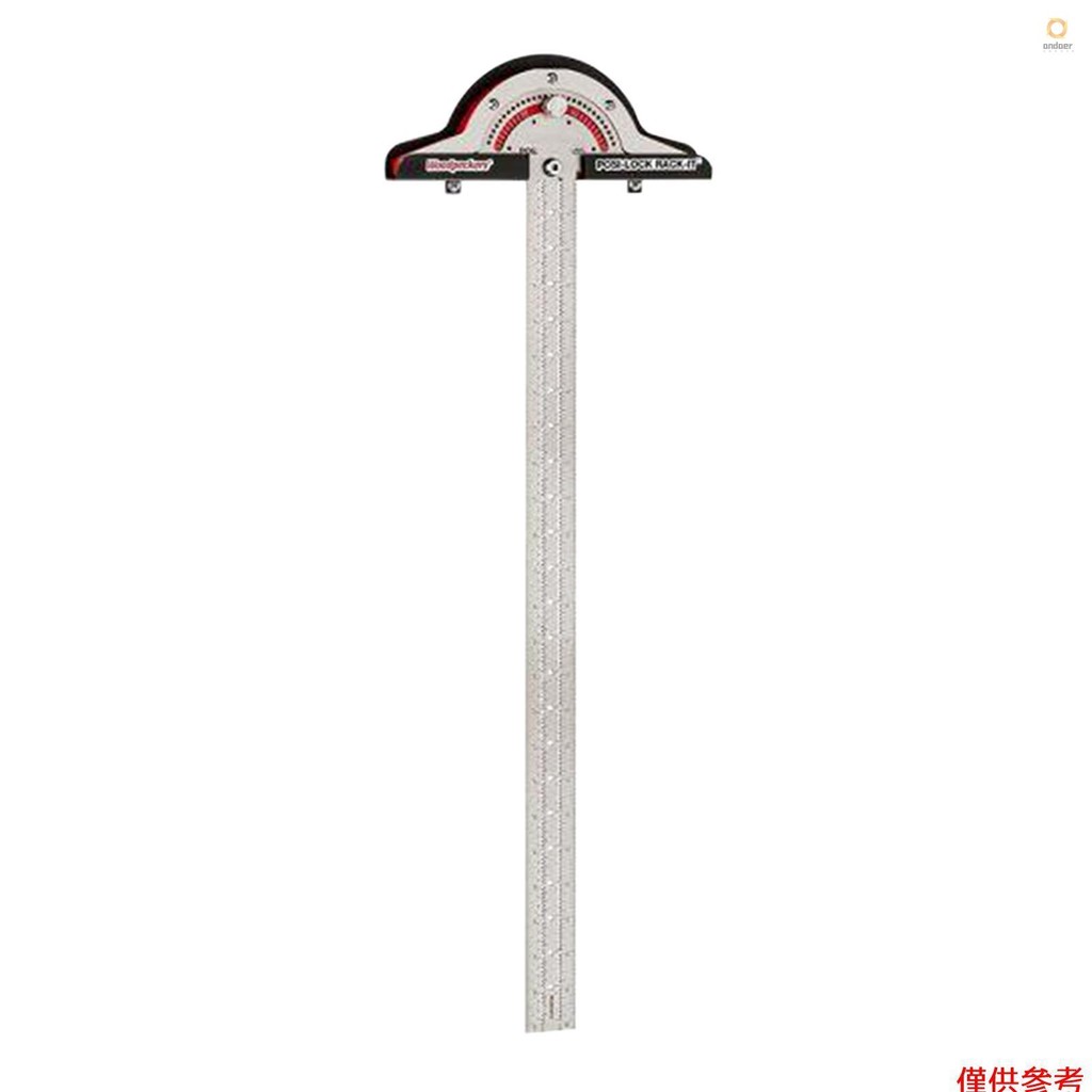 15Inches T-Type Woodworkers E-dge Rule Angle Protractor Angle ...