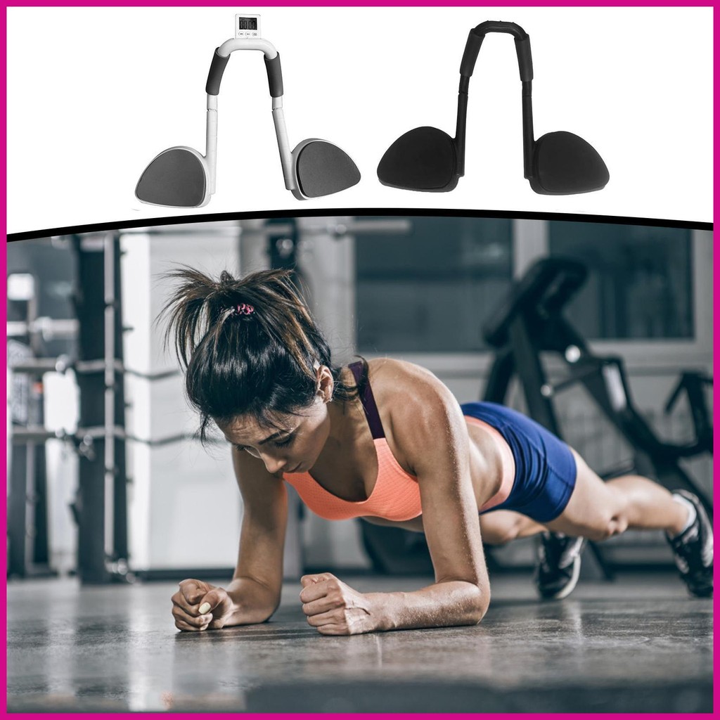 Plank Abdominal Muscle Trainer Portable Core Trainer with Timer ...