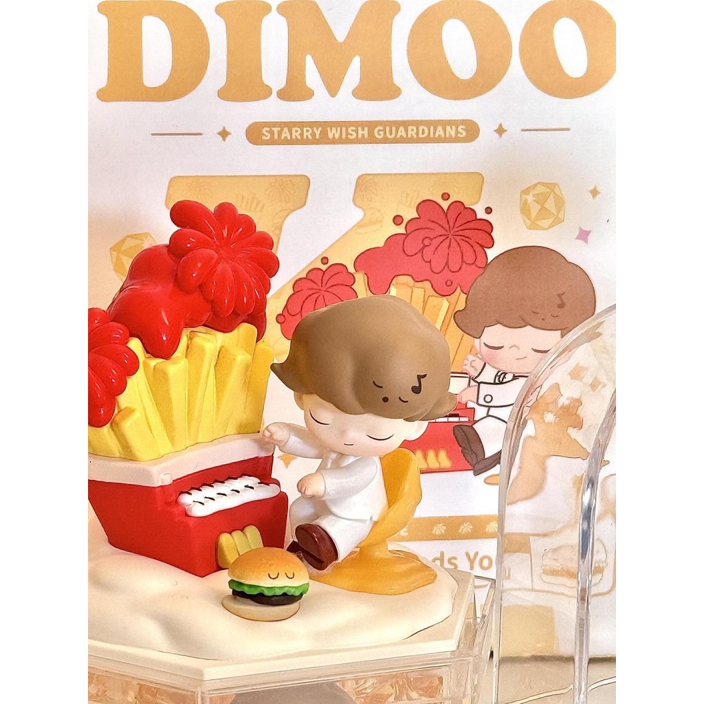 2025 KFC X POPMART Dimoo Hacipupu Molly Blind Box/Confirmed Figure Doll ...