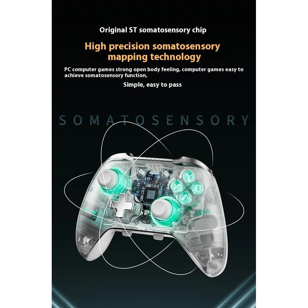 Aolion K20 For Switch 2 Wireless Gaming Controller Hall Effect Joystick ...