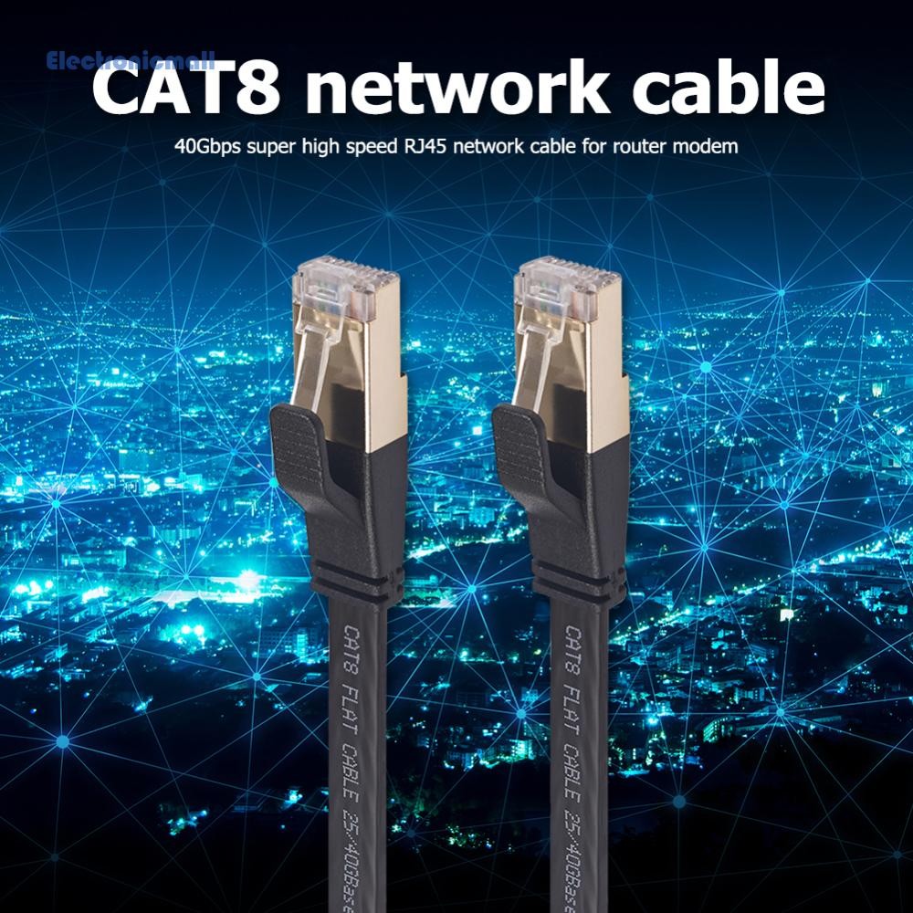 B# 40Gbps Cat8 Ethernet Cable SFTP RJ45 LAN Patch Cord for Router Modem ...