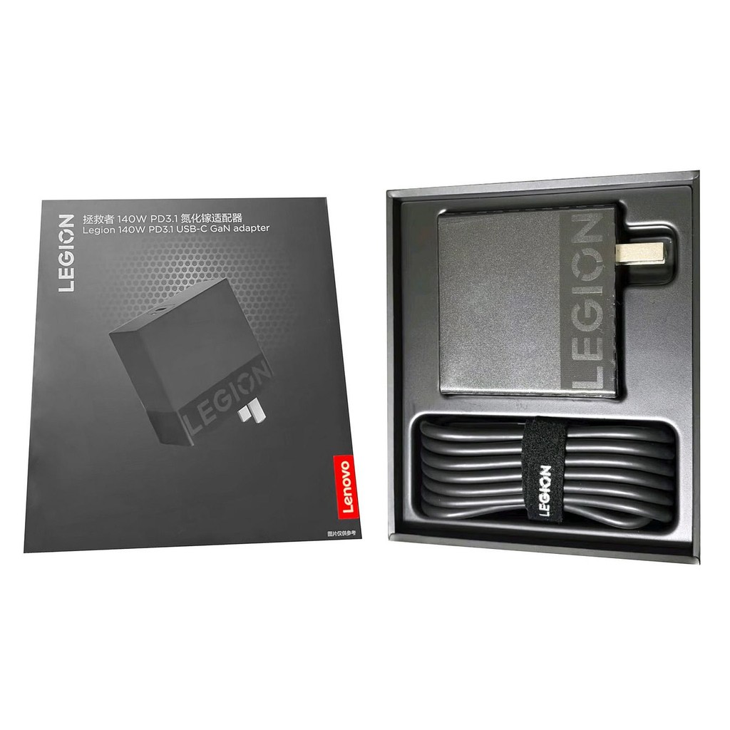 Caricabatterie GaN Lenovo Legion 135W USB-C PD3.0 – Ricarica Rapida, Usato Ma Funzionante