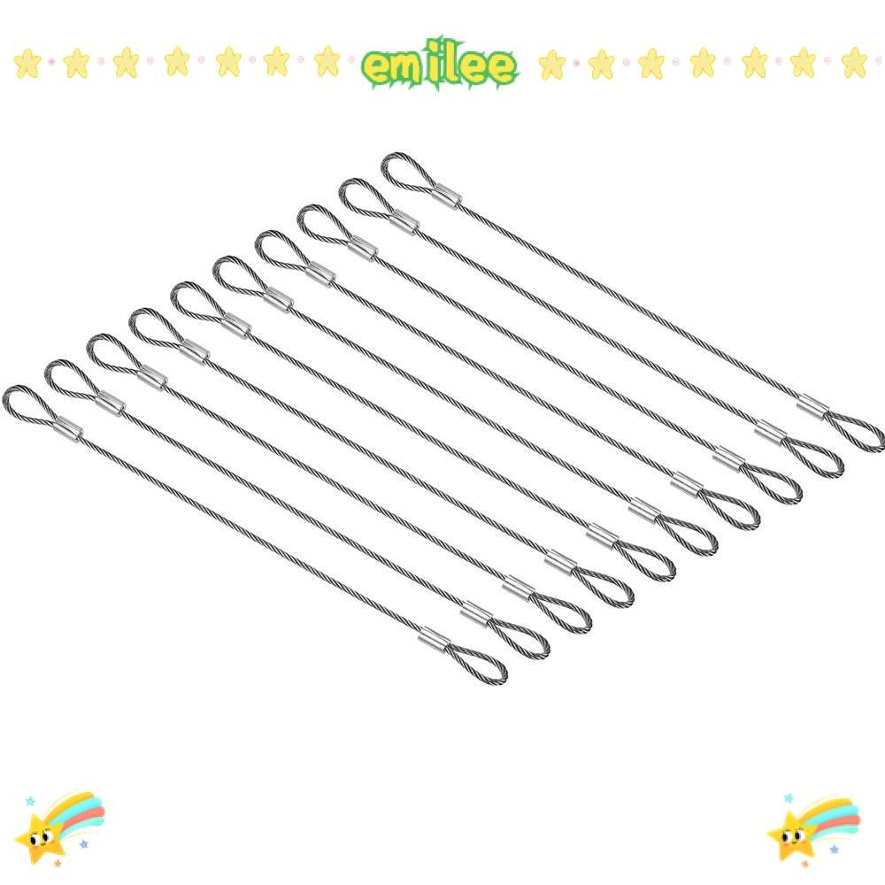 EMIL Safety Security Cable Wire, 20cmx2mm Stainless Steel Stage Lights ...