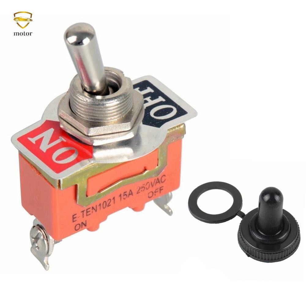 Heavy Duty Toggle Switch 12V ON / OFF Car SPST Missile Type Waterproof ...