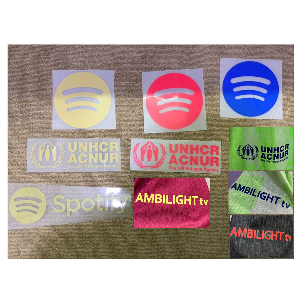2025 Spotify Sponsor Patch Ambilight Tv Badge Heat Transfer Soccer ...