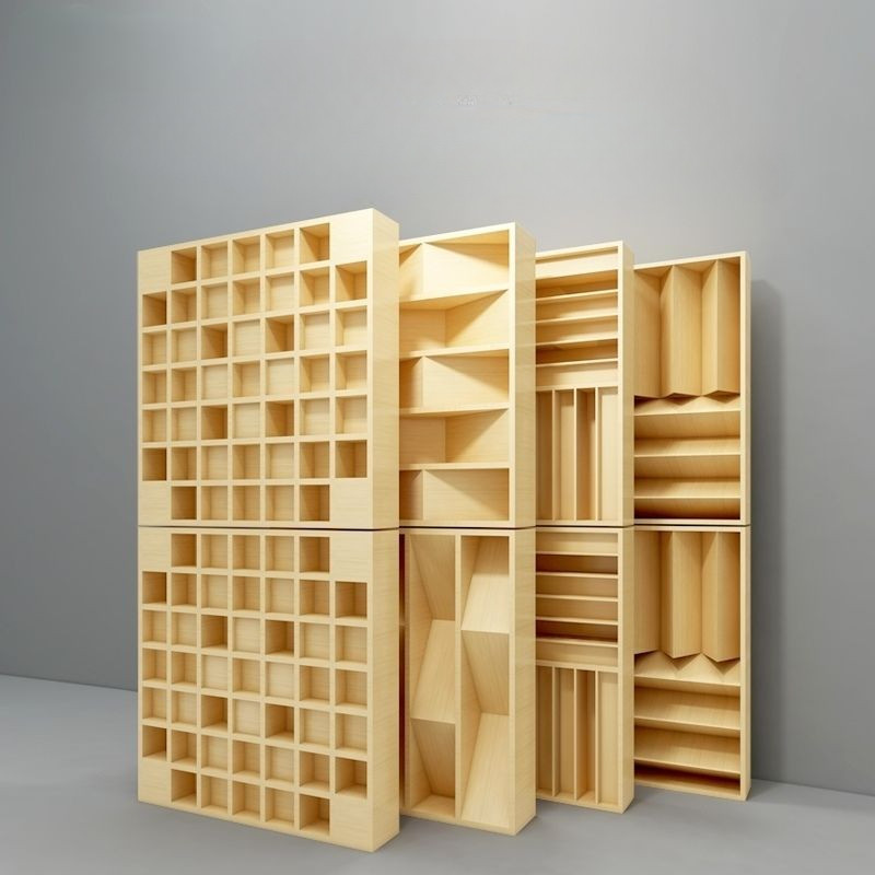 Acoustic Diffuser Low-Frequency Trap Full-Frequency Wooden Sound ...