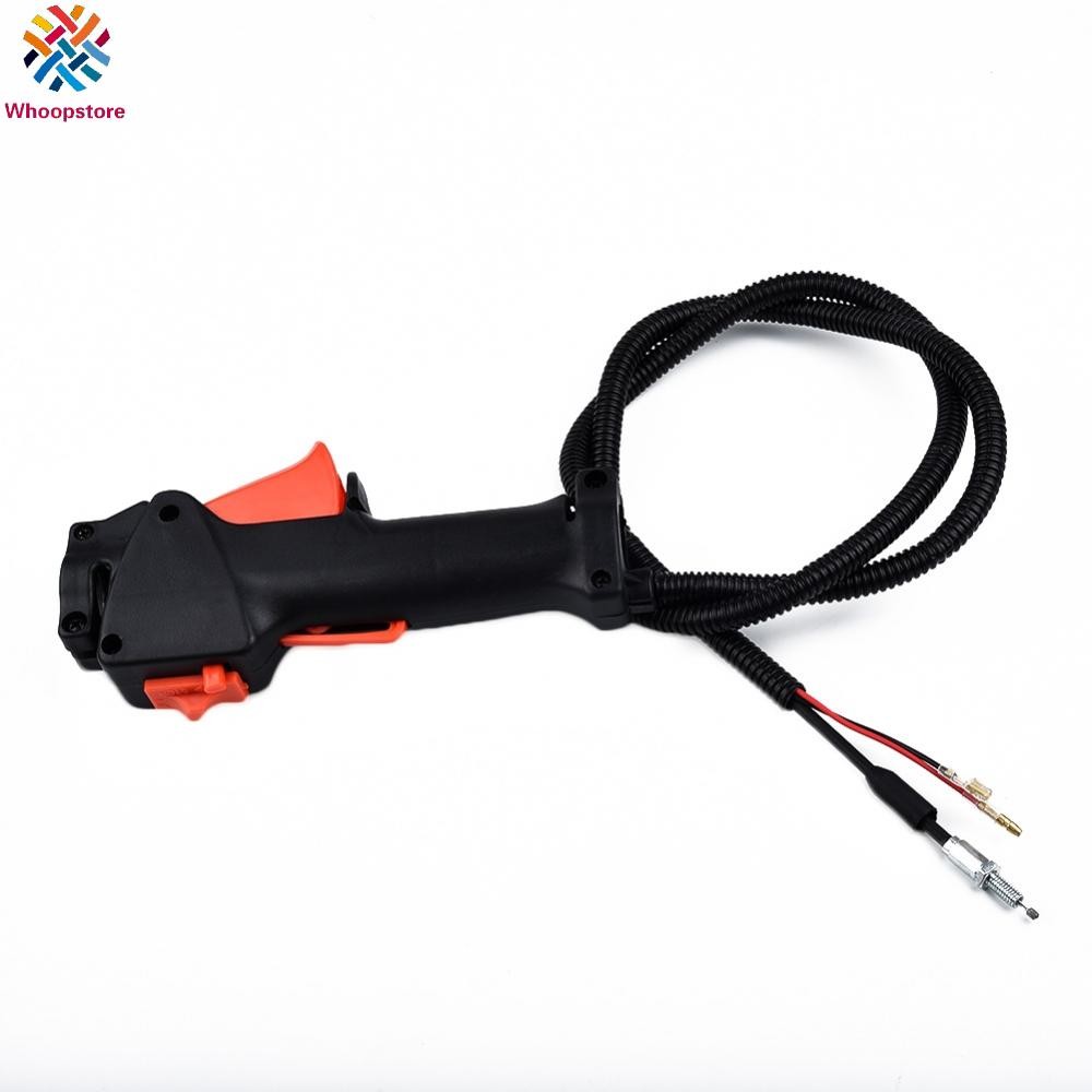 Trigger Cable Trimmer Handle Throttle with cable for various strimmer ...