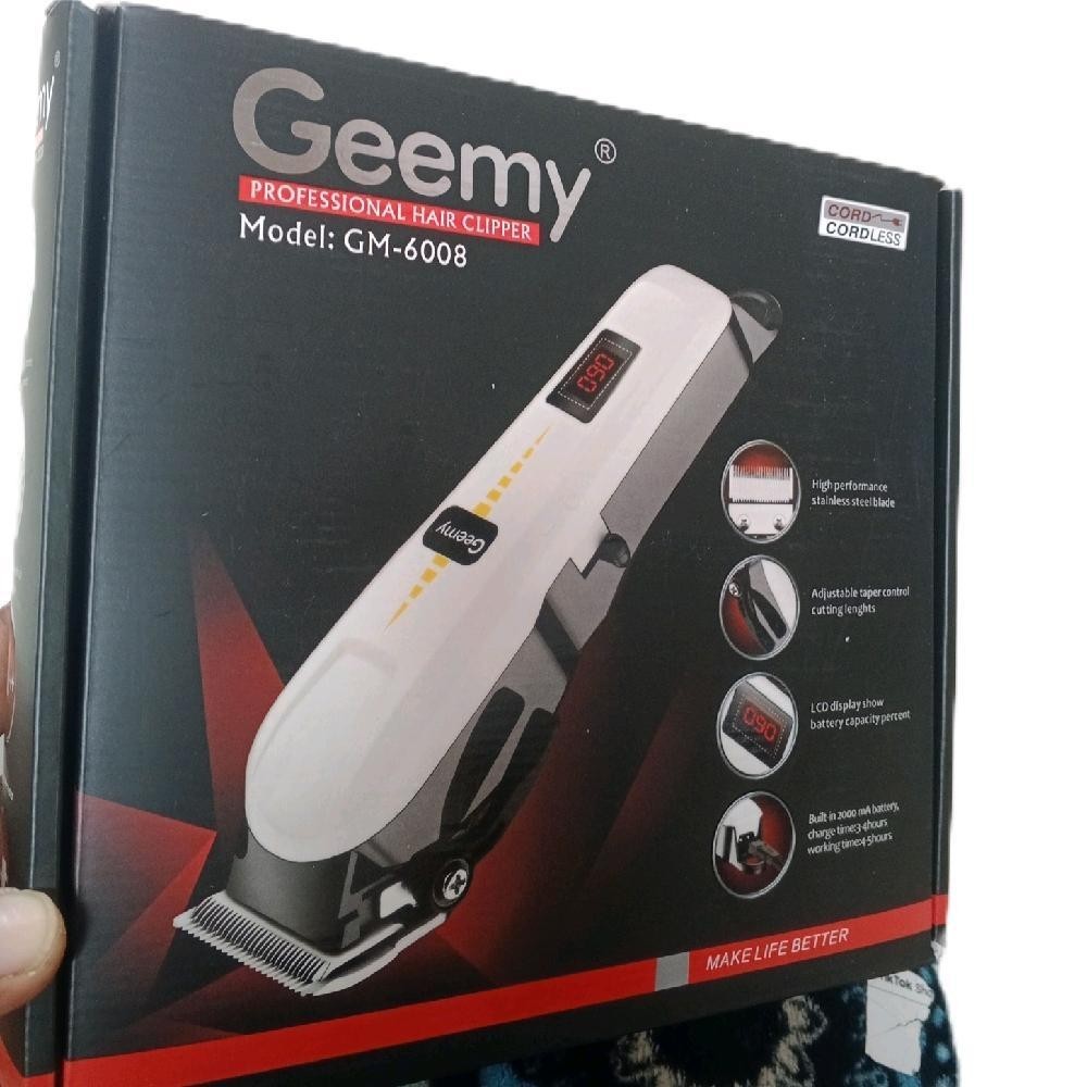 Geemy GM6008 100% original Professional Hair Clipper. (Ready Stock ...