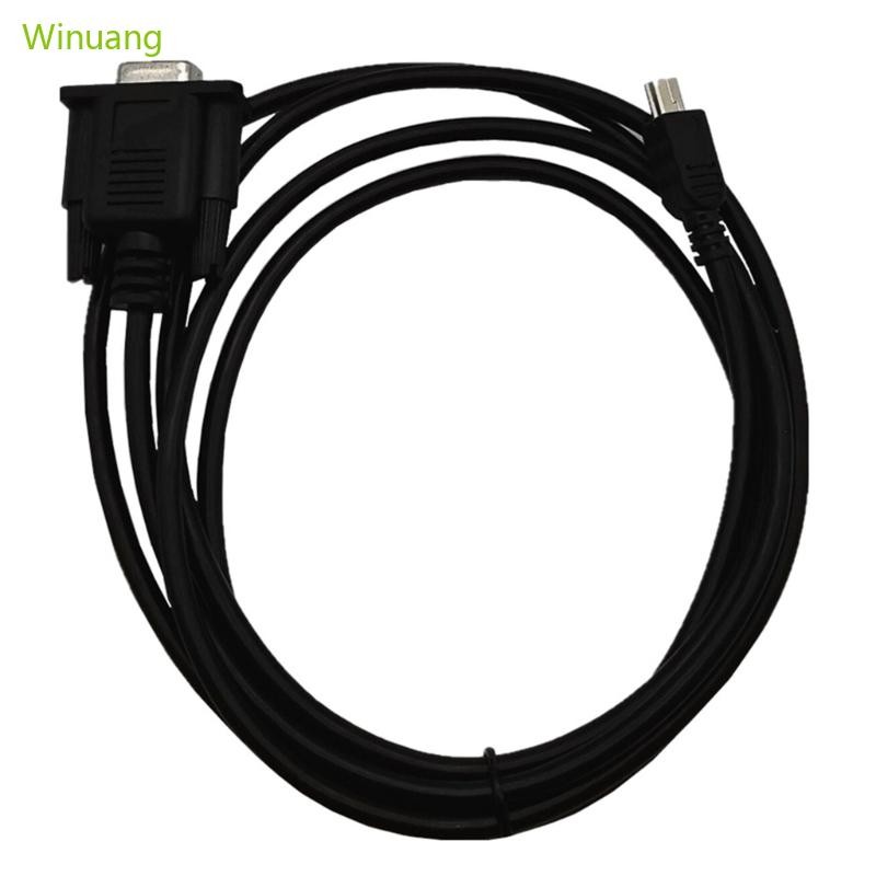 Winu 9Pin DB9 Female to Mini USB Plug RS232 Serial Console Cable for ...