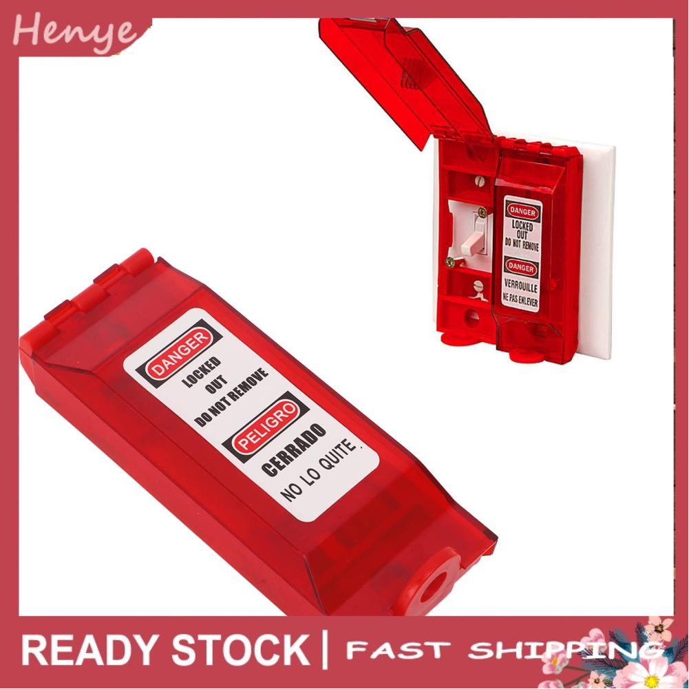 Henye Lockout Tagout Locks Universal Padlock With Transparent Wall ...