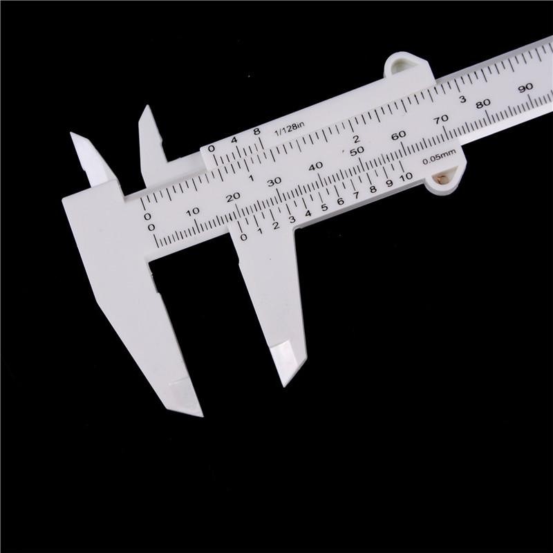 bri 6 Inch 150mm Plastic Ruler Sliding Gauge Vernier Caliper Jewelry ...