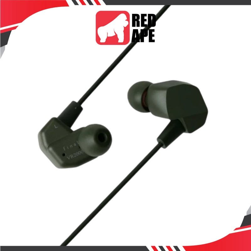 Final Audio VR2000 Wired In-Ear Gaming Earphones, for PC, Consoles, VR ...