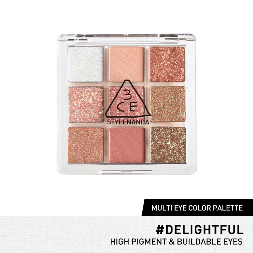 3CE Multi Eye Color Palette Clear Delightful | Shopee Malaysia
