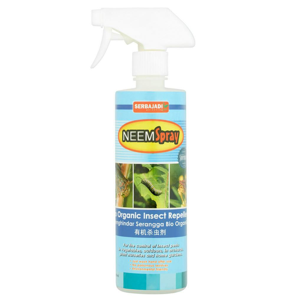 Serbajadi Neem Spray Bio Organic Insect Repellent 500ml | Shopee Malaysia