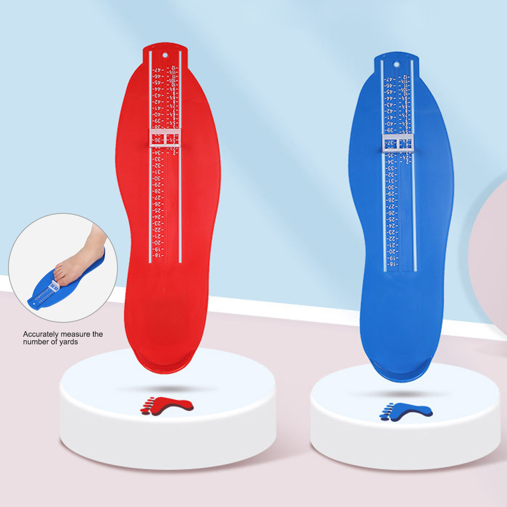 Pro Foot Measure Tool Gauge Adults Children Shoes Helper Size Measuring ...