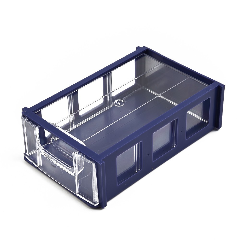 Stackable Plastic Hardware Parts Storage Boxes Component Screws Toolbox ...