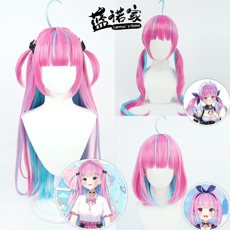 Pelajar Vtuber Miku Aqours Lan Nuo Hololive Fasa II Rambut Palsu ...
