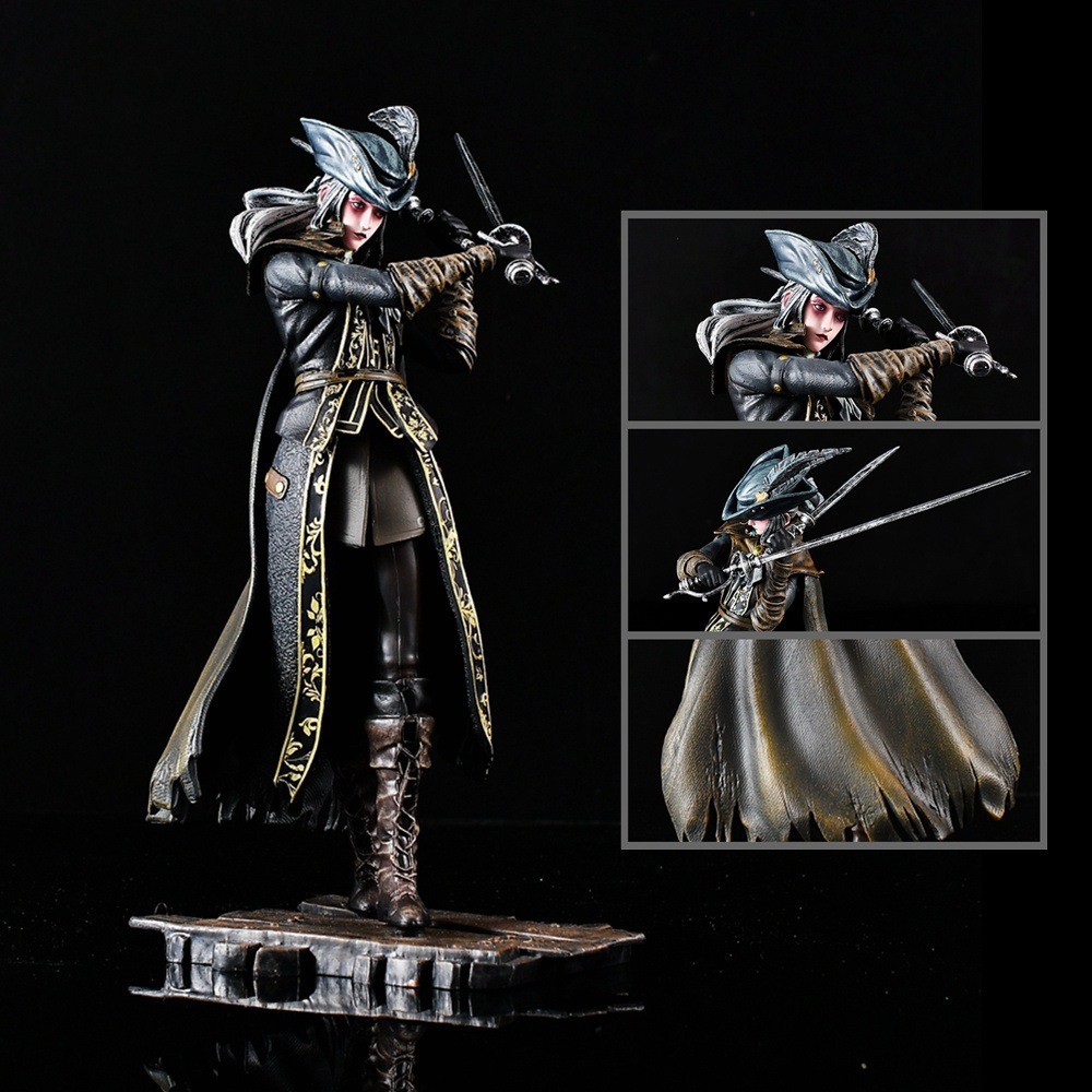 Bloodborne Old Hunter Maria Figure Hunter Game Collectible Model Doll ...