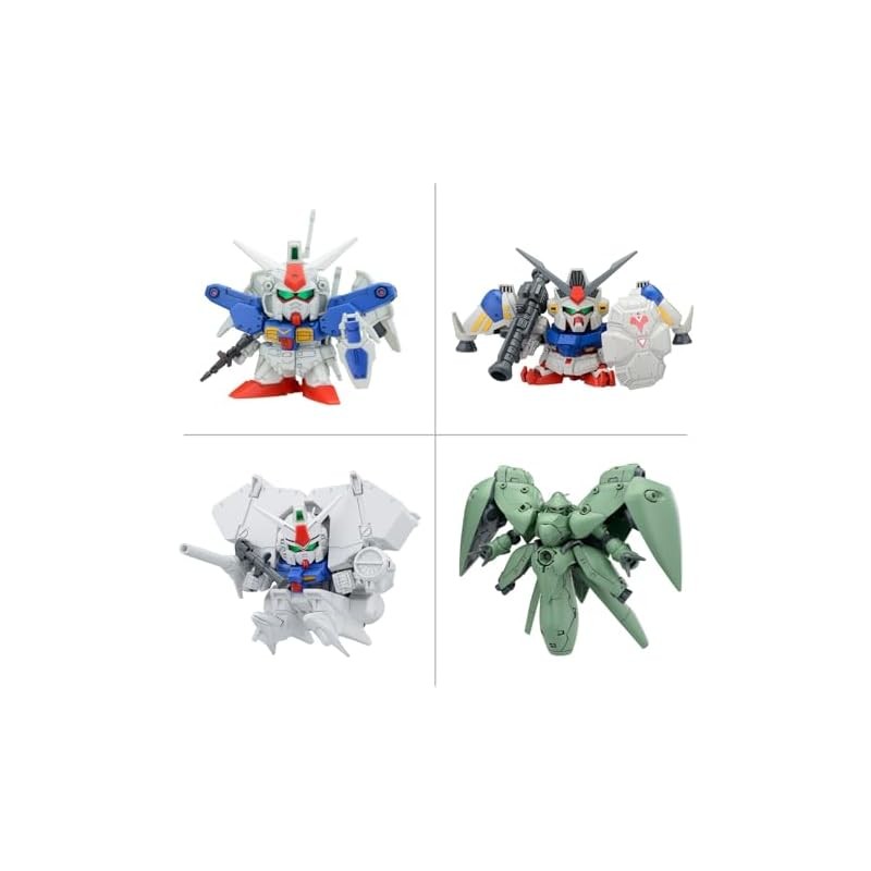 BANDAI SD Gundam BB Warrior Gundam Sentinel - Super Deformed Zeta Plus Model Kit Figuregunpla 4902425267579