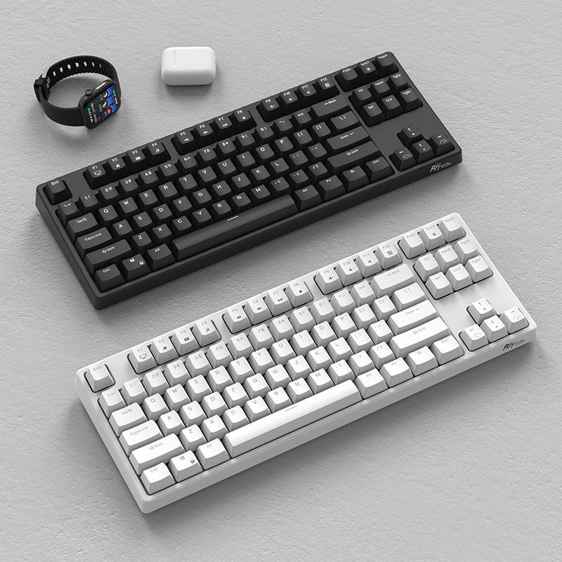 R RK87 Wireless Mechanical Keyboard 87-Key 104-Key Dual-Mode Wired ...