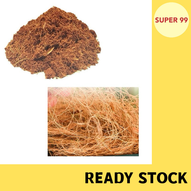 Coconut Husk Fiber Pure Organic Coco Fiber Sabut Kelapa Kasar Garden ...
