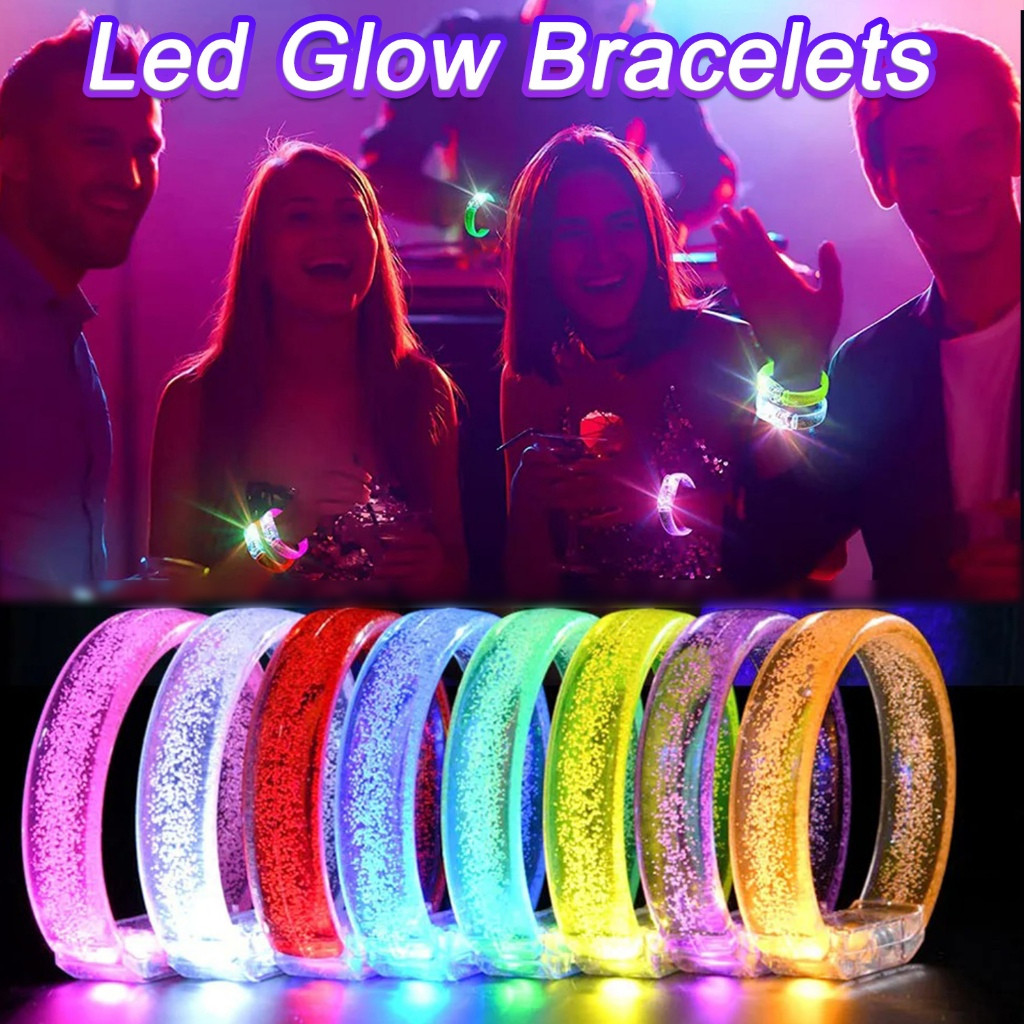 Spot delivery LED Bracelet Concert Lights Childrens day Gifts Glow in ...