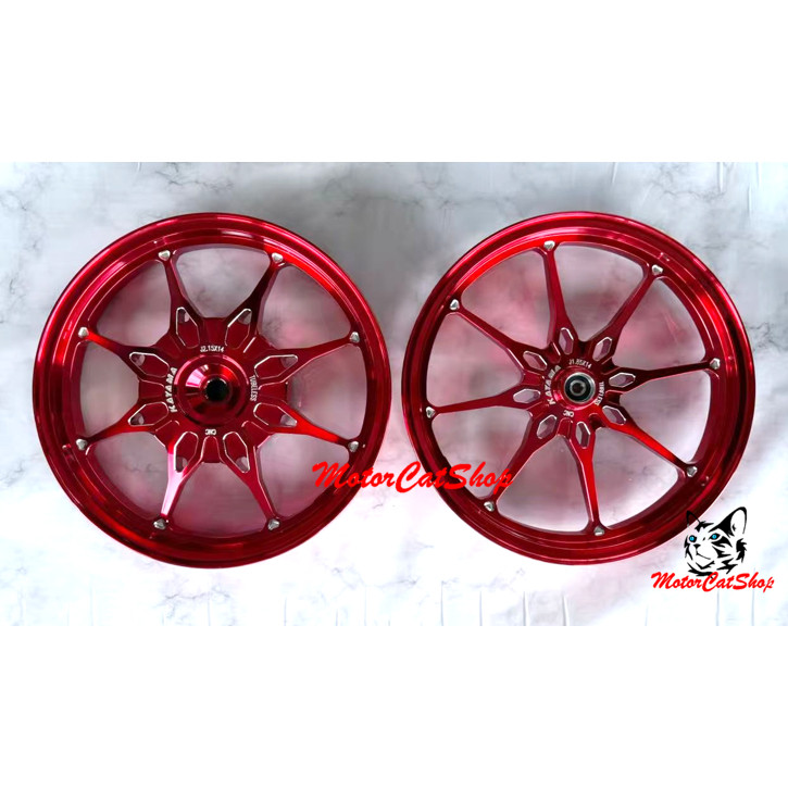 Sport Rim CNC HONDA BEAT (Kayama) RED Size (1.85x14 / 2.15x14) | Shopee ...