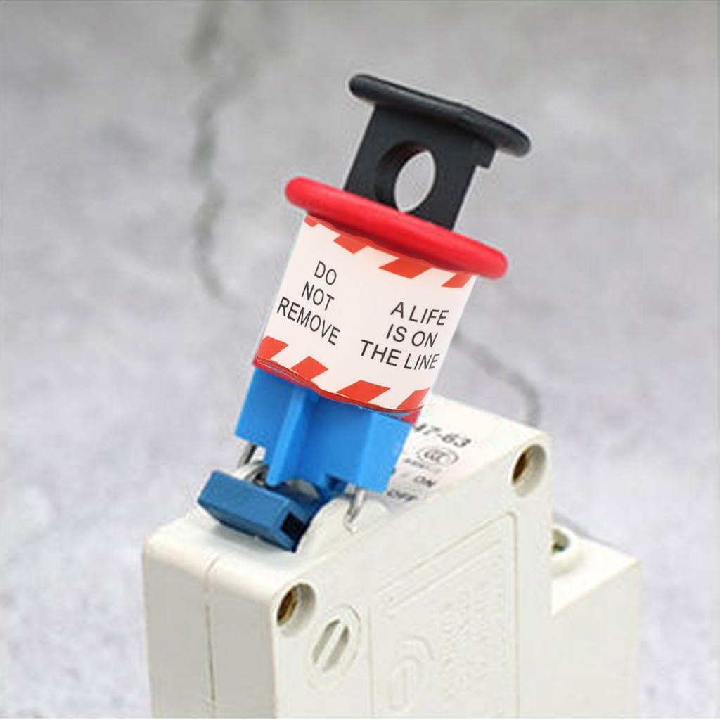 Shopp Miniature Circuit Breaker Pin Lockout Lock Button Snap Design 0 ...