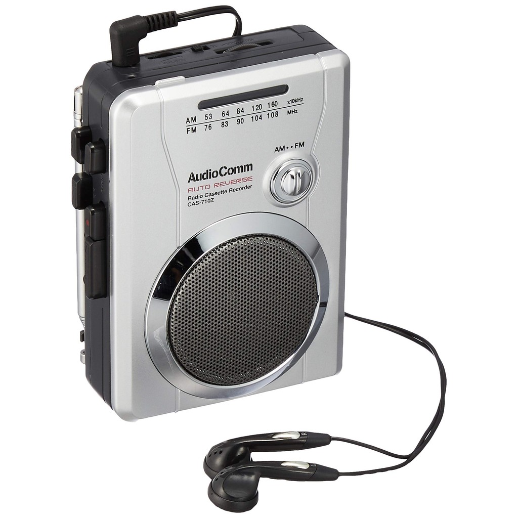 (Used) OHM AudioComm Radio Cassette, AM/FM, Recordable Radio Programs ...