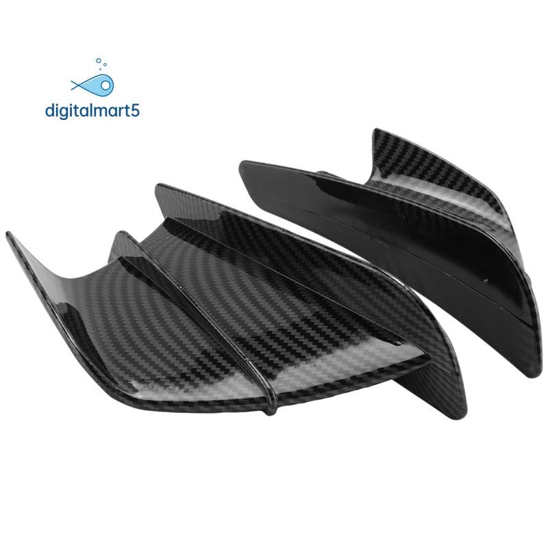 Motorcycle Fairing Side Winglet Deflector / Spoiler For Kawasaki ZX636R, ZX6RR, ZZR1400 - Improves Aerodynamics & Style