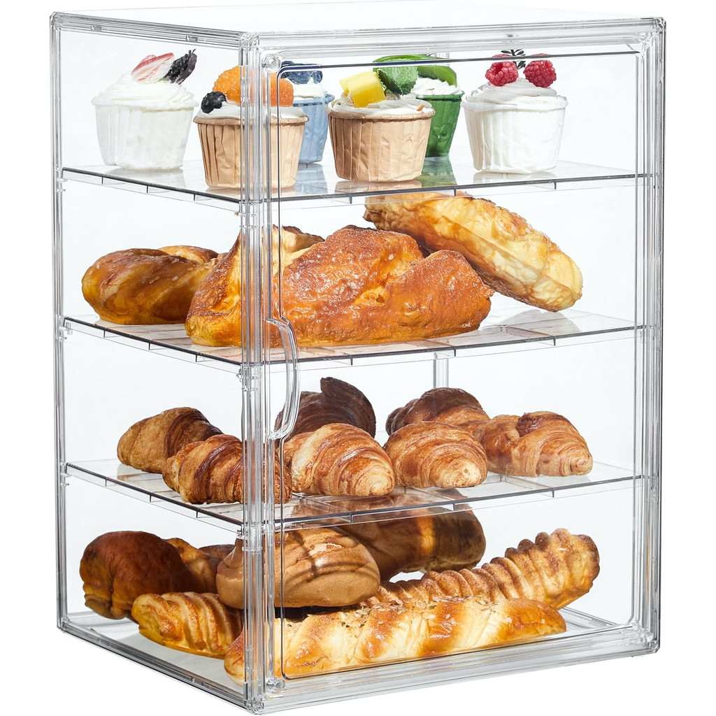 Hari Raya Kotak kek Cake Bread Box Acrylic Display Cupcake Box Kitchen ...