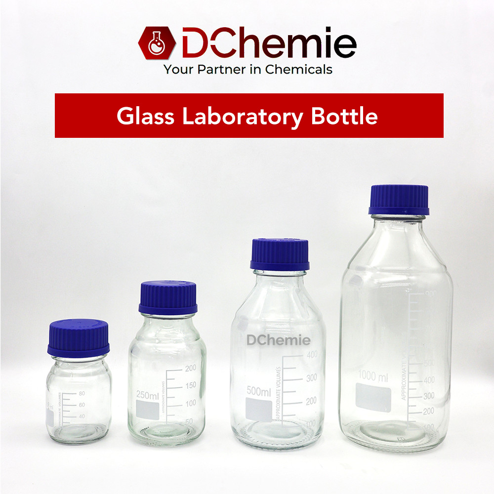 Glass Laboratory Bottle / Reagent Bottle | Shopee Malaysia