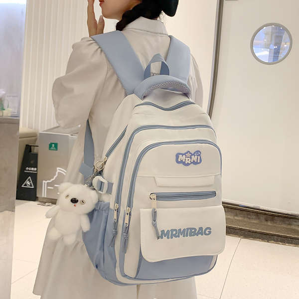 beg sekolah lelaki bag sekolah High School Students Multi-Layer Reduce ...