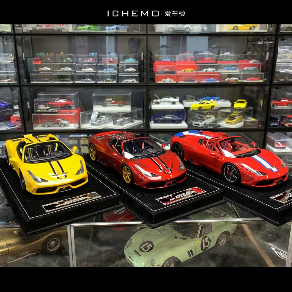 CE 1:18 FERRARI FXXK Supercar Limited Resin Diecast Model Car Metal