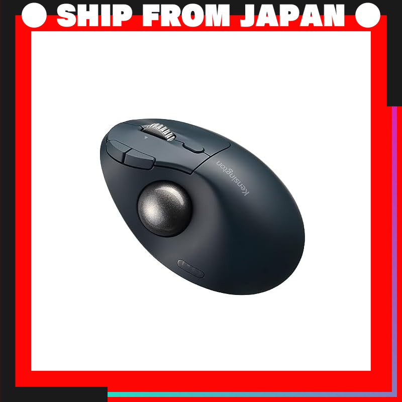 Wireless Trackball Kensington Pro Fit Ergo TB550 (Gray, 9 Programmable ...