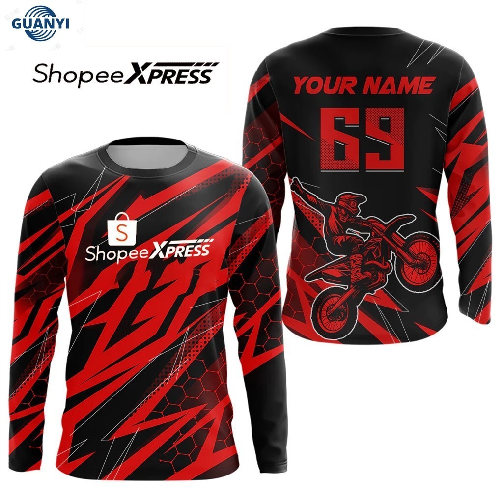 2024 Shopee Rider Long Sleeves （bestseller）Jersey Corner SHOPEE XPRESS ...