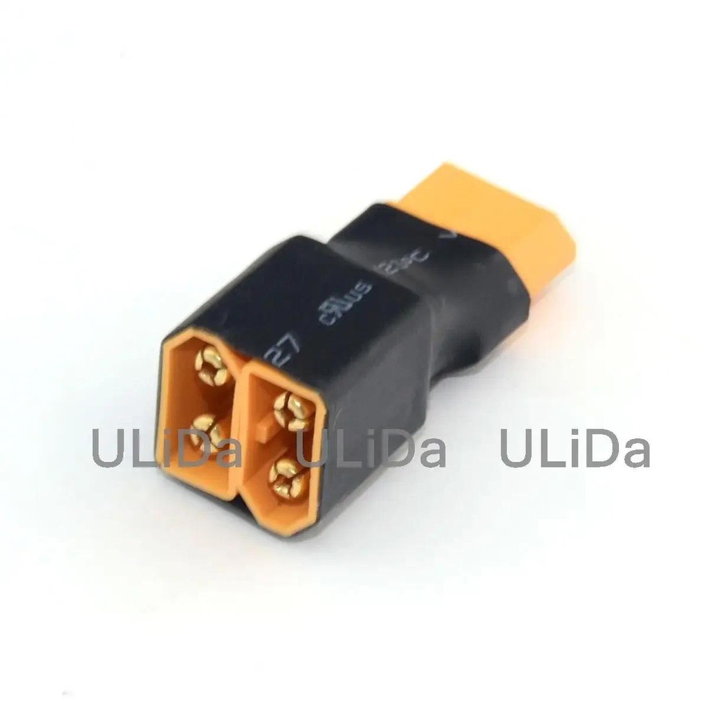 Integy XT60 Batterie-Adapterkabel, 2er-Set – Für RC-Modelle, Präzise Verarbeitet, Direkter US-Versand