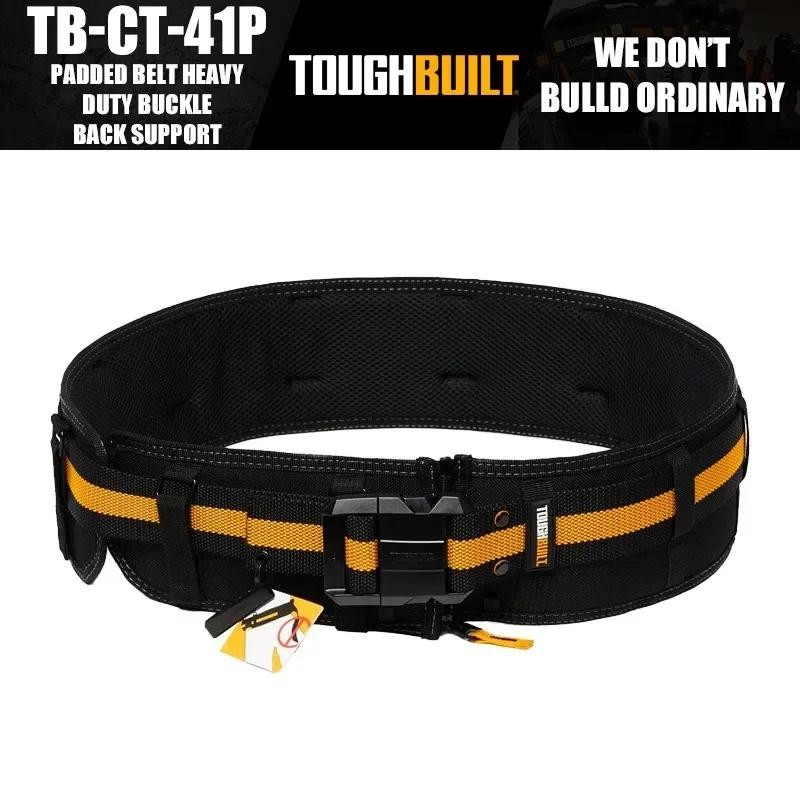 ToughBuilt TB-CT-41P Padded Belt Heavy Duty Buckle/Back Support Tool ...