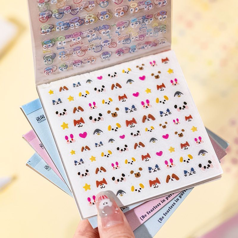 1600+sticker pet Cut Film Dream Weaving Workshop Mini deco Die Cut ...