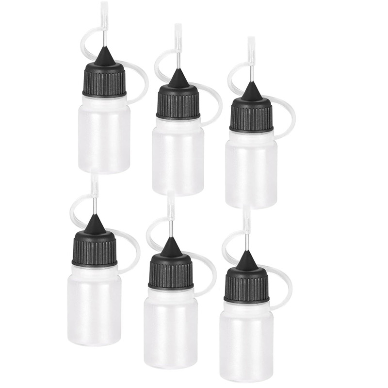 Hegebeck Plastic Squeeze Bottles - 150 Ml With Needle Tip, 3 Pack For Glue, Paint & Crafts - View #10