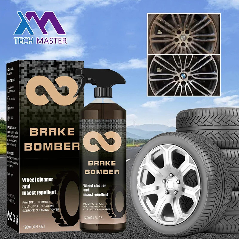 Fast shipping 120ML Brake Bomber Car Hub Wheel Tire Cleaner Efficient ...