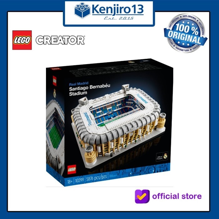Lego Creator 10299 Real Madrid - Santiago Bernabéu Stadium | Shopee ...