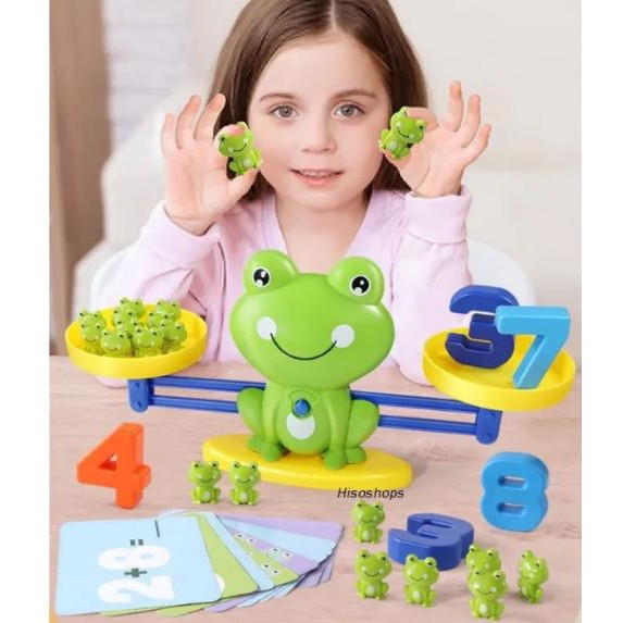 Thai Shop!! Number Scales Math Little Animals Teaches Positive Numbers ...