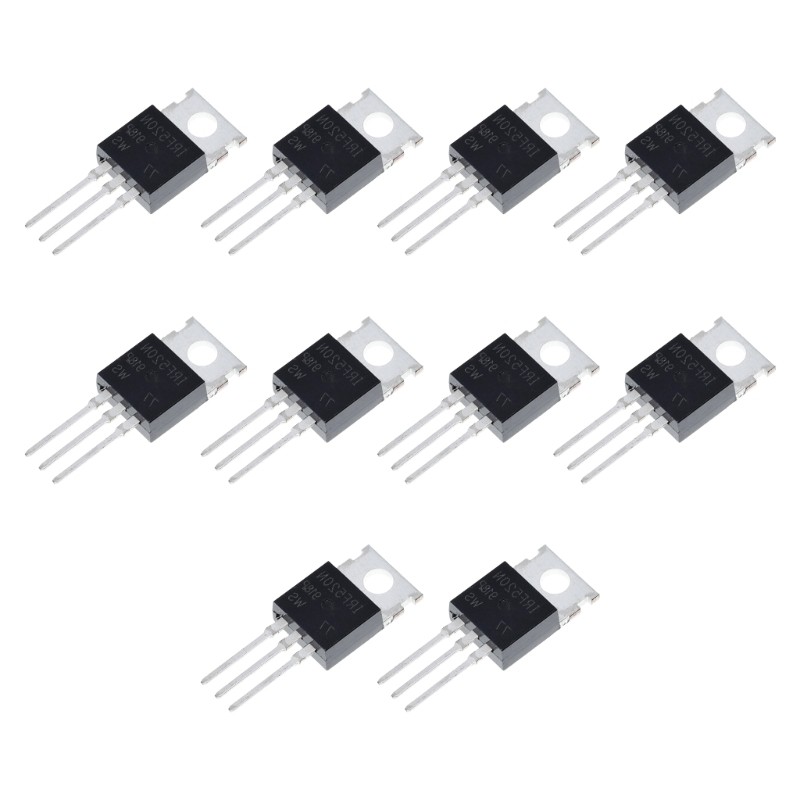 HL 10Pcs Pack IRF540N MOSFET Transistors 33Amp 100V N-Channel Power ...